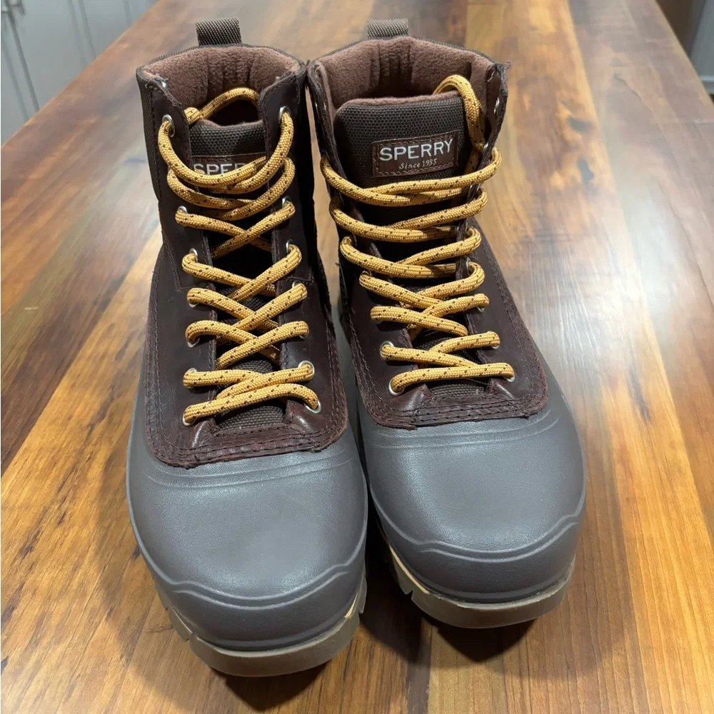 Sperry Cannon Men’s Waterproof Laceup Winter Boots Size 7 NWOT